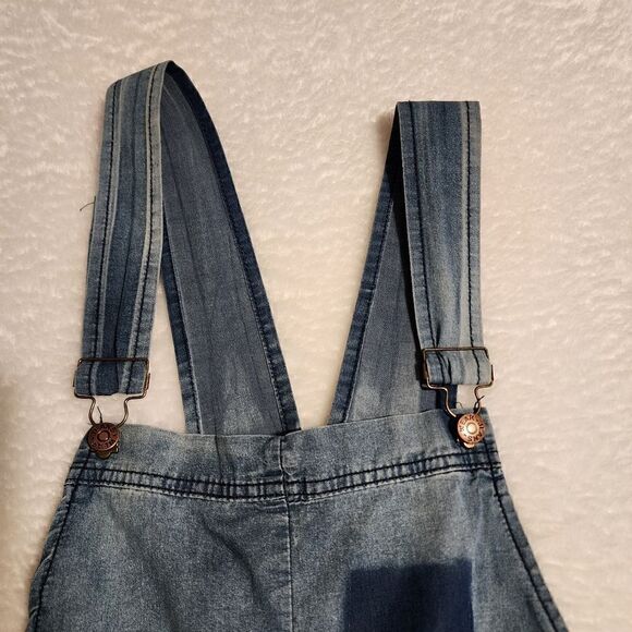 Unbranded Womens Chambray Overalls Size 2L - Picture 12 of 13